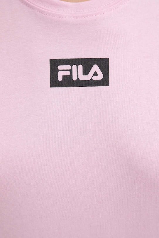 Βαμβακερές πιτζάμες Fila FPS4207 ροζ