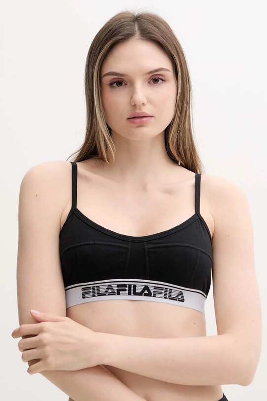 Fila melltartó melltartó merevítő nélkül fekete FU6325