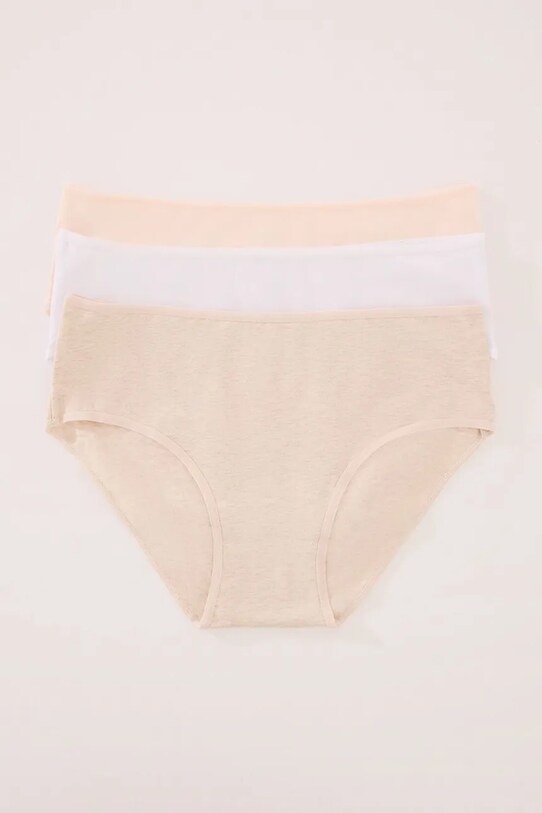 Nohavičky women'secret 3-pak nohavičky biela 7683097