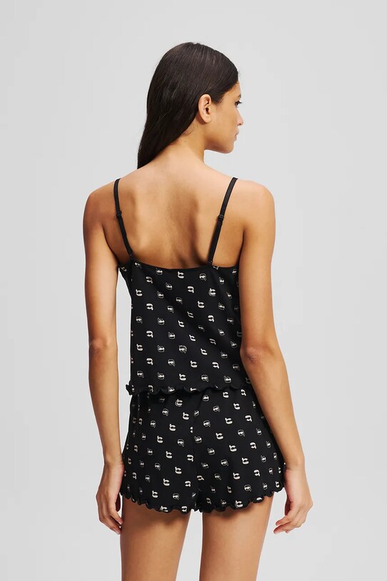 Karl Lagerfeld pizsama A3W45008 fekete AA00