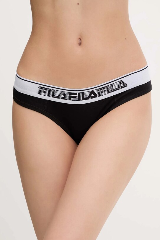 Fila figi dzianina czarny FU6326