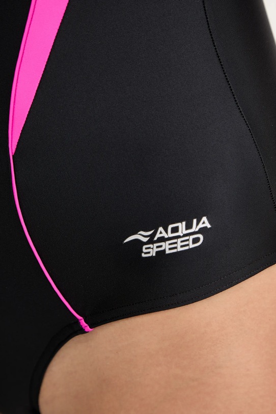 Aqua Speed jednoczęściowy strój kąpielowy czarny KATE