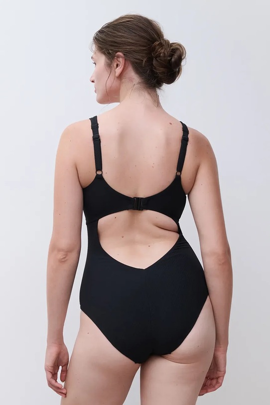 Chantelle jednoczęściowy strój kąpielowy Femilet FS63U0 czarny AA00