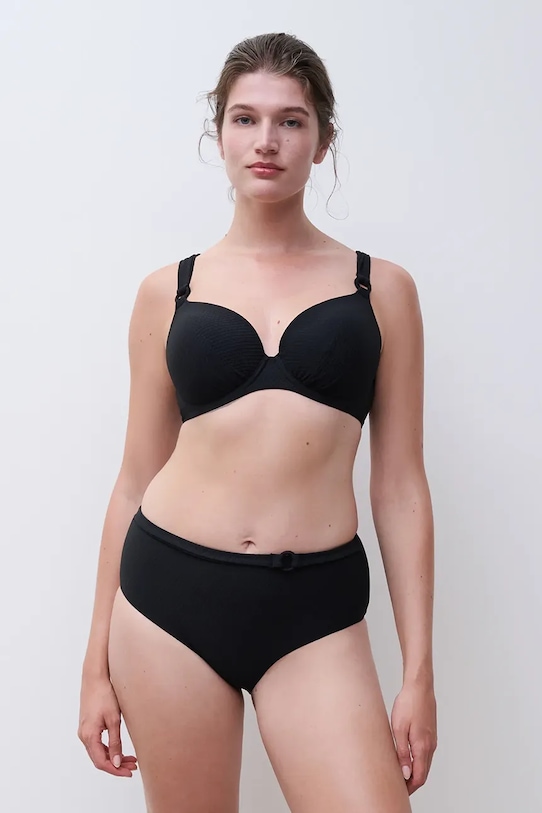 Chantelle figi kąpielowe Femilet czarny FS63C5