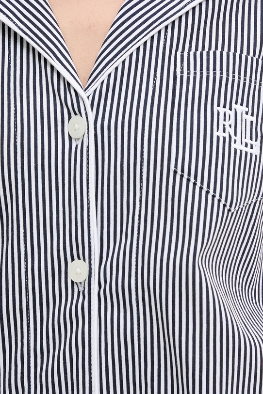 Bavlněné pyžamo Lauren Ralph Lauren ILN82313 námořnická modř