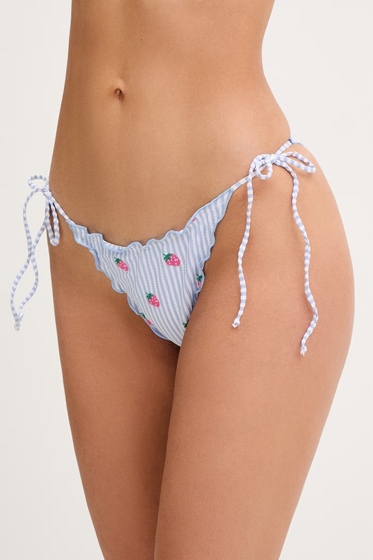 Îmbrăcăminte MC2 Saint Barth Costum de baie din două piese pentru femei SAGI001 albastru