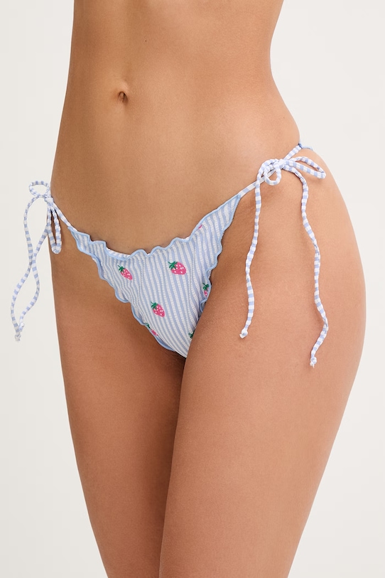 Îmbrăcăminte MC2 Saint Barth Costum de baie din două piese pentru femei SAGI001 albastru