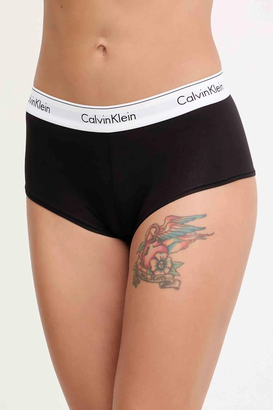 Труси Calvin Klein Underwear гладкий чорний 0000F3788E