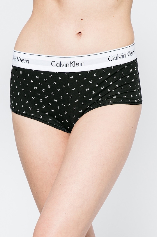 Kraťáskové kalhotky Calvin Klein Underwear Boyshort kalhotky šedá 0000F3788E