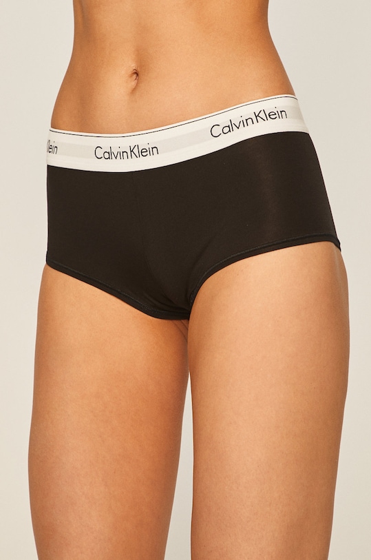 Calvin Klein Underwear - Figi Boyshort figi czarny 0000F3788E