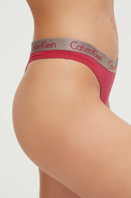 Calvin Klein Underwear tanga 000QD3539E rózsaszín AA00
