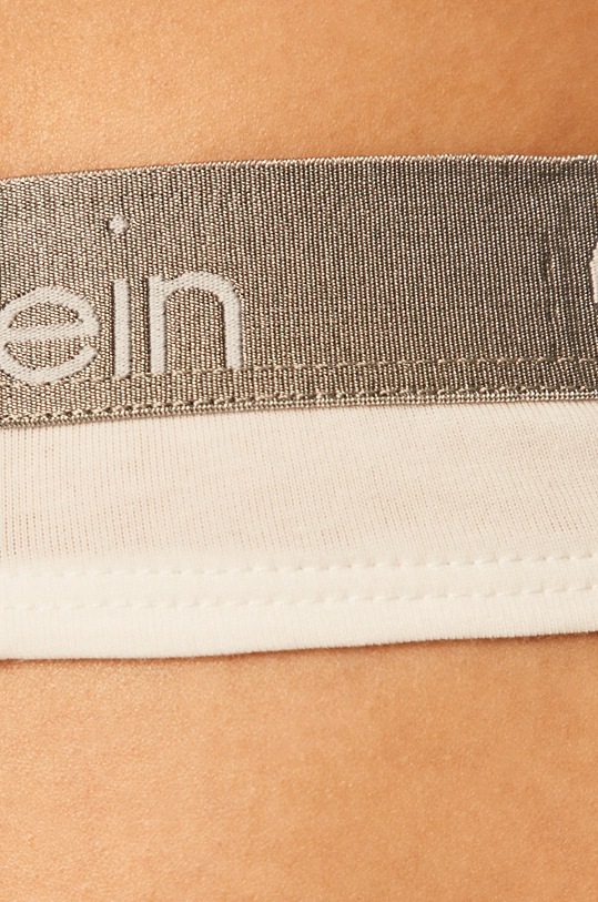 Oblečení Tanga Calvin Klein Underwear Thong 000QD3539E bílá