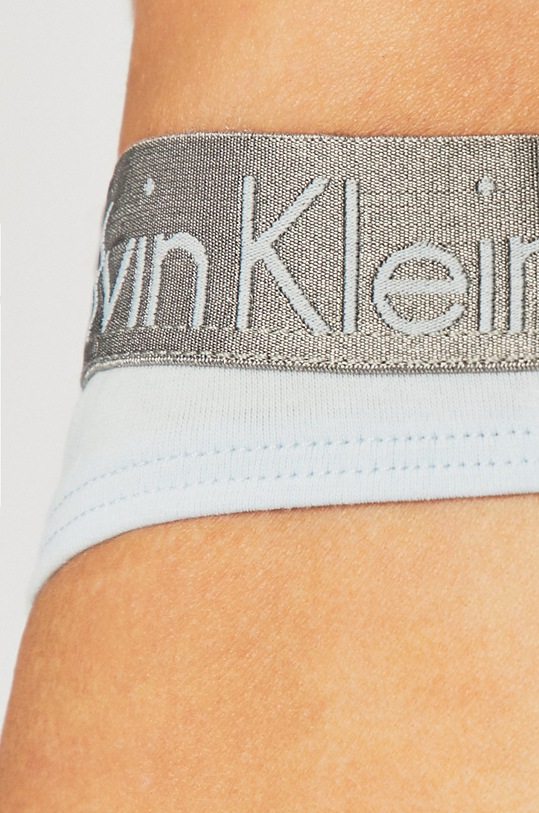 Oblečení Tanga Calvin Klein Underwear Thong 000QD3539E modrá