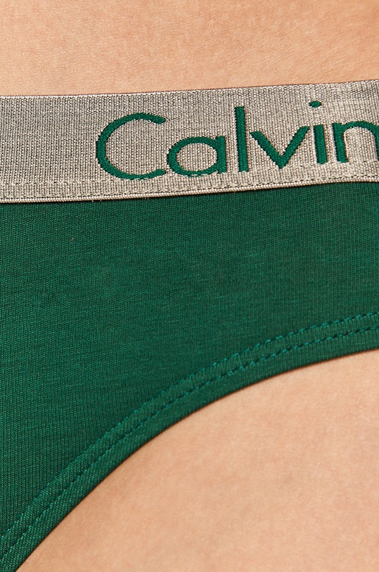 Oblečení Tanga Calvin Klein Underwear Thong 000QD3539E zelená