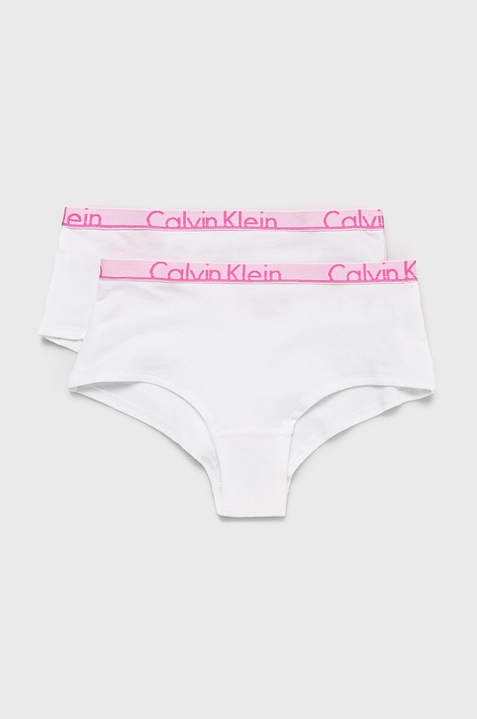 Calvin Klein Underwear - Figi dziecięce (2-pack) biały G80G800036