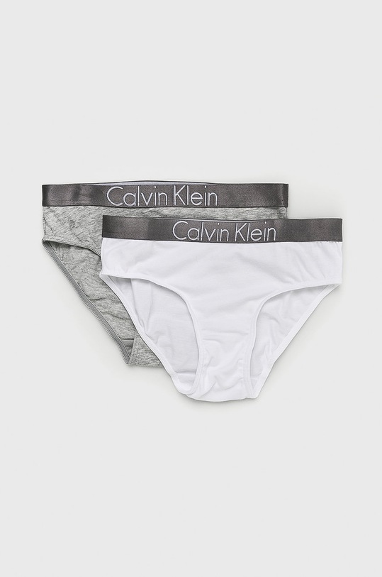 Calvin Klein Underwear - Figi dziecięce 104-176 cm (2-pack) figi szary G80G800071