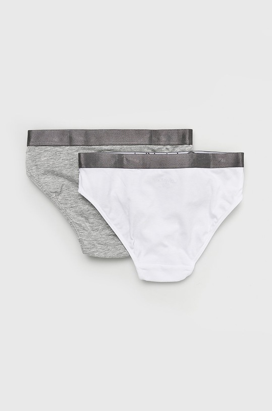 Calvin Klein Underwear - Figi dziecięce 104-176 cm (2-pack) G80G800071 szary AA00