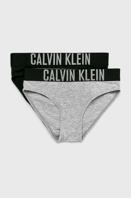 Calvin Klein Underwear - Figi dziecięce 104-176 cm (2-pack) figi szary G80G800153