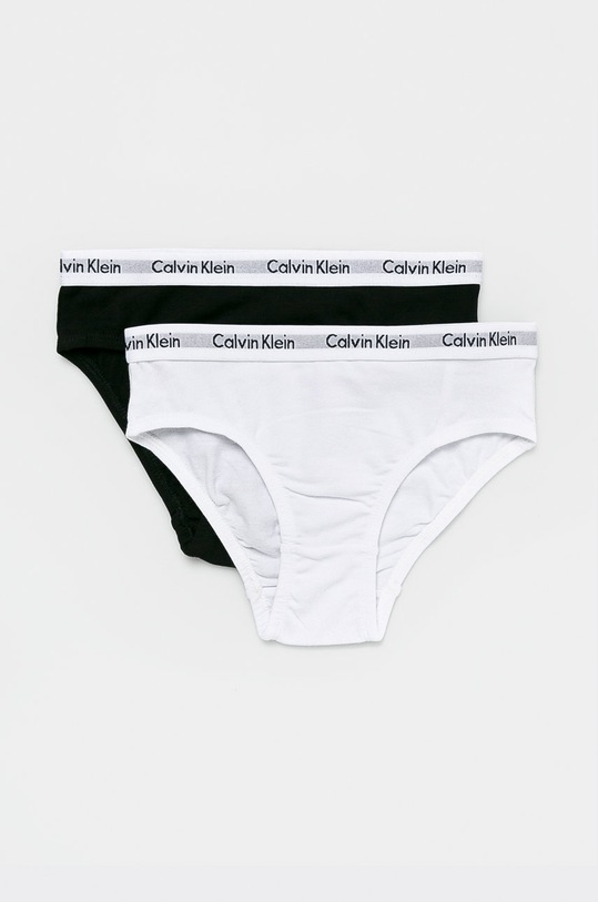 Calvin Klein Underwear - Figi dziecięce (2-pack) figi biały G80G895000