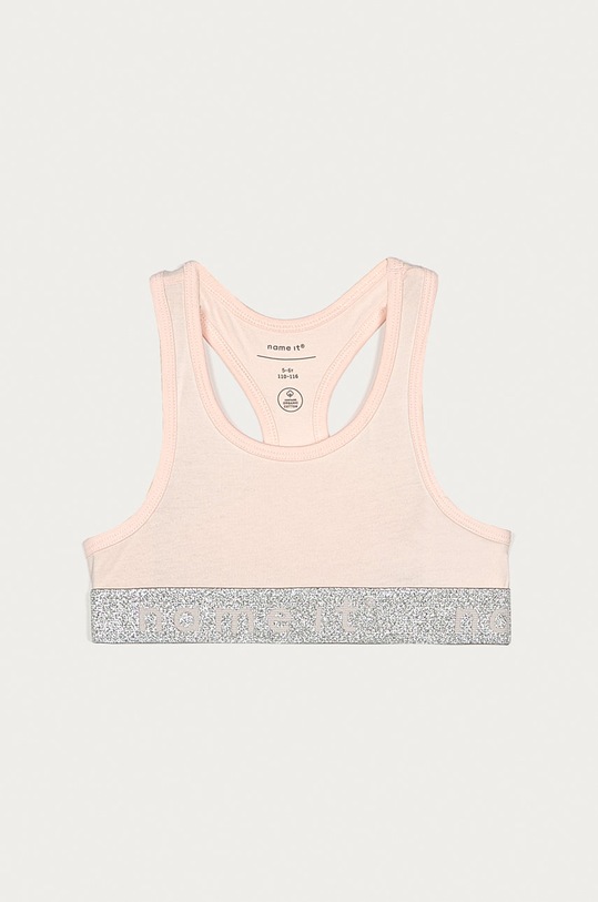 Name it - Biustonosz sportowy dziecięcy 116-164 cm (2-pack) 13168347 różowy