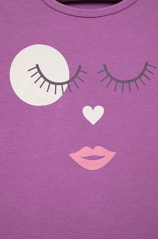 Dziewczynka Name it piżama dziecięca 13199363.IrisOrchid fioletowy