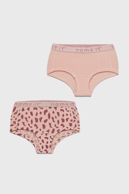 Name it figi dziecięce (2-pack) Planet friendly różowy 13209634.Strawberry