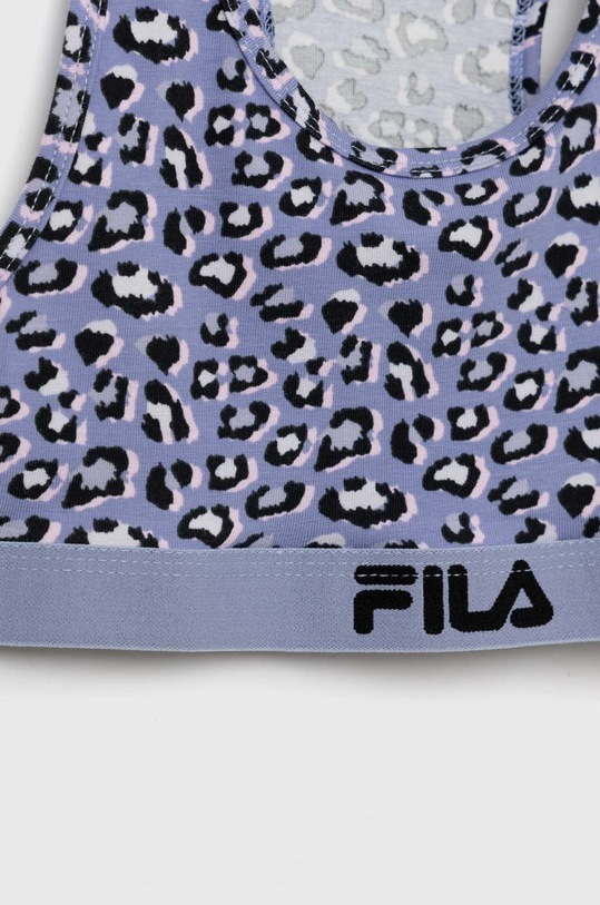 Dievča Detská športová podprsenka Fila FU2024 fialová