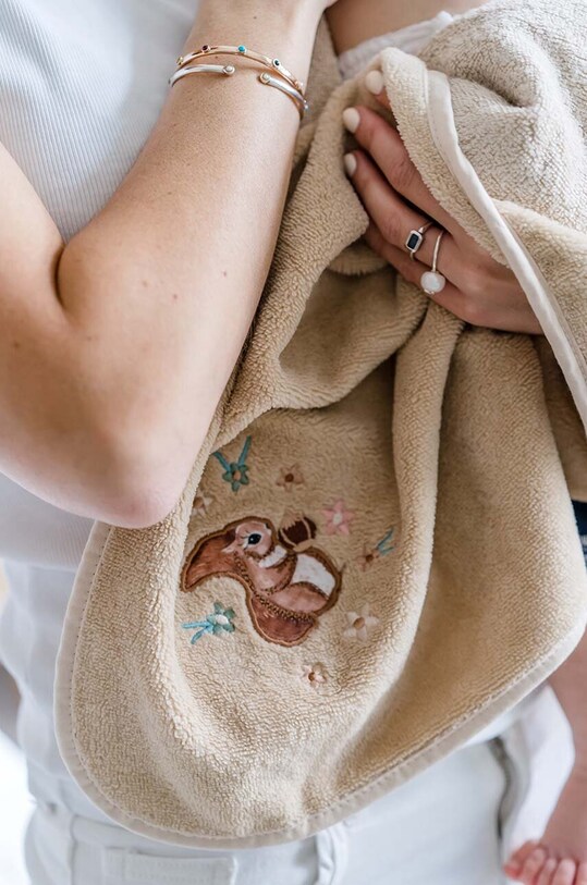 Dětský župan La Millou PRETTY BARBARA S béžová 141929.Szlafrok.Dziecie