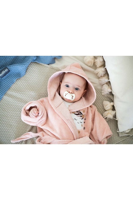 La Millou szlafrok dziecięcy FLY ME TO THE MOON NUDE 141716.Szlafrok.Dziecie różowy