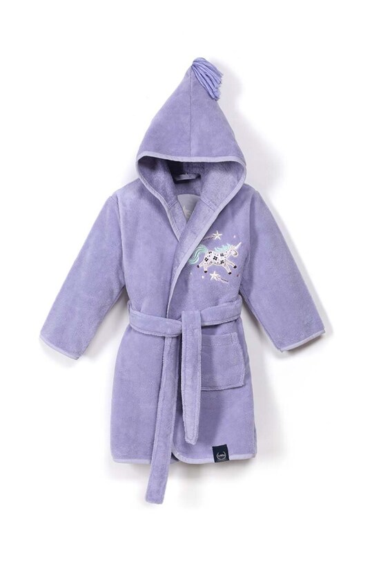 La Millou szlafrok dziecięcy LADY UNICORN Planet friendly fioletowy 141740.Szlafrok.Dziecie