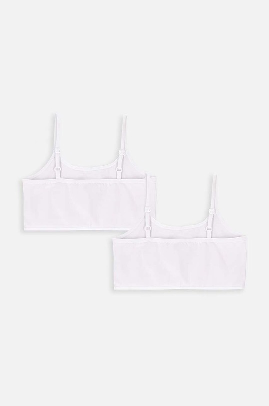 Coccodrillo biustonosz dziecięcy 2-pack XCX407502BAU biały AA00