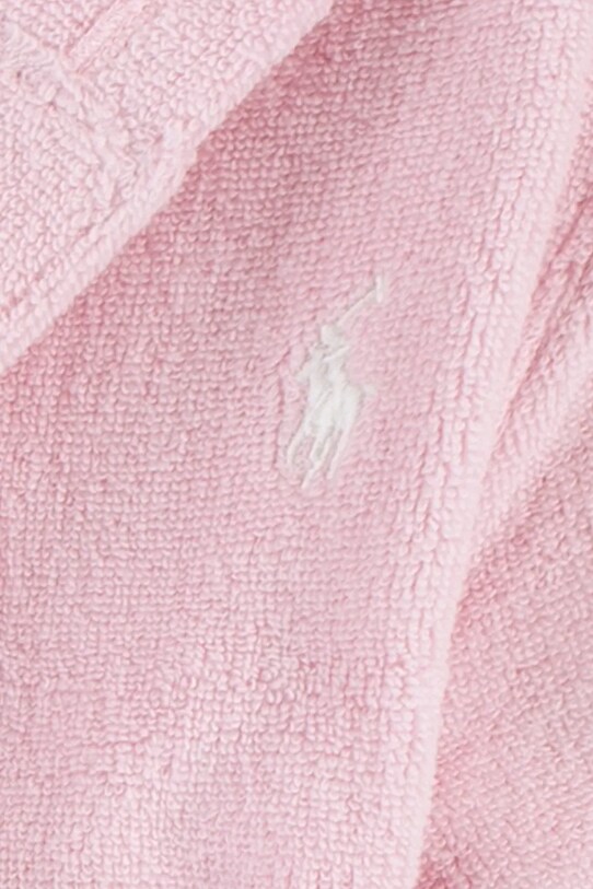 Polo Ralph Lauren szlafrok bawełniany dziecięcy 2P0188 różowy