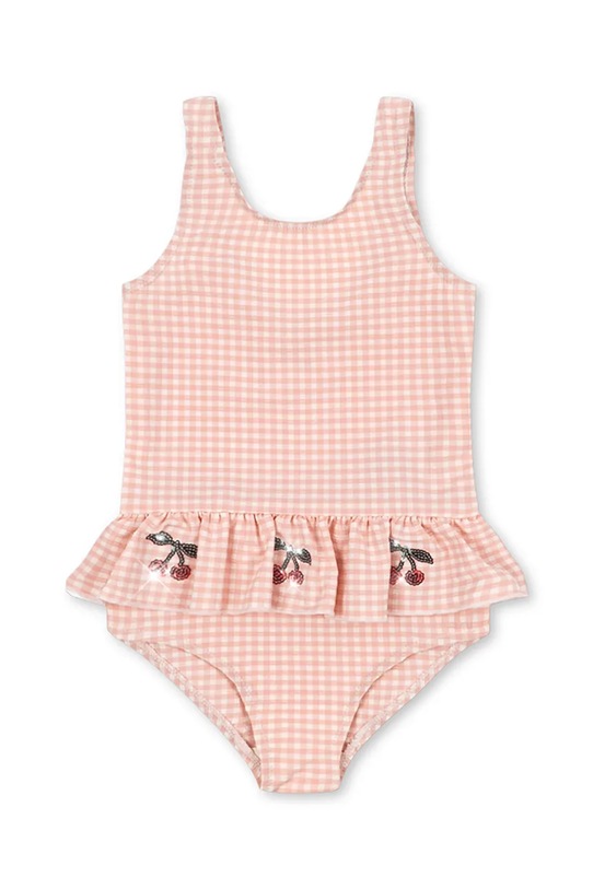 Konges Sløjd strój kąpielowy jednoczęściowy dziecięcy ETTA SWIMSUIT różowy KS105641.PPY2