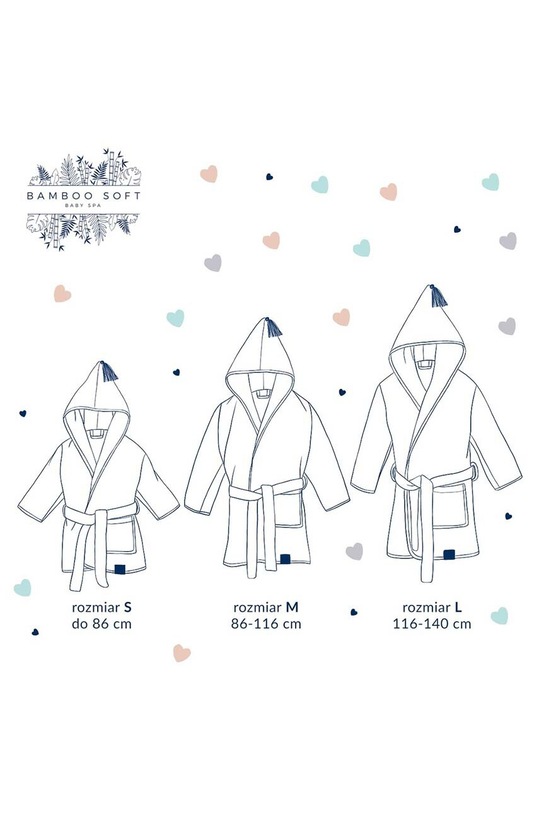 Dětský župan La Millou FLY ME TO THE MOON SKY S 141726.Szlafrok.Dziecie