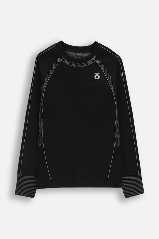 Lemon Explore longsleeve funkcyjny dziecięcy wzorzyste czarny XLX187201ACU