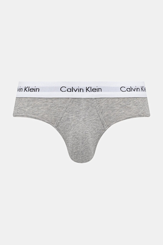 Oblečenie Calvin Klein Underwear - Slipy Hip Brief (3-pak) 0000U2661G sivá