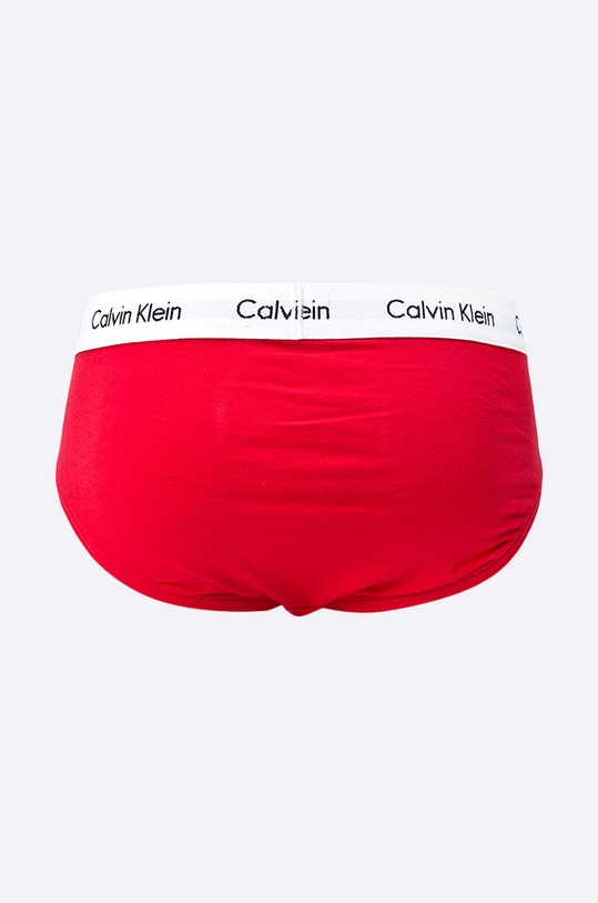 Slipy Calvin Klein Underwear Hip Brief (3-pack) 0000U2661G červená