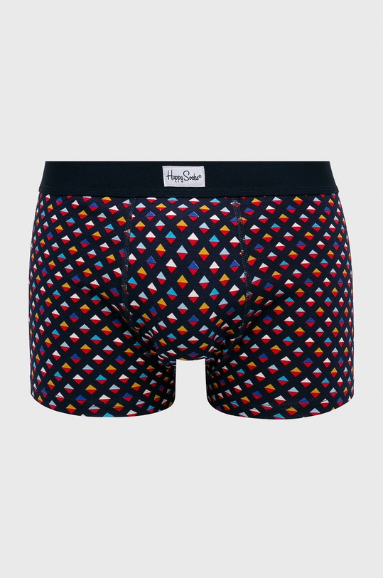 Happy Socks - Boxerky Mini Diamond námořnická modř MID87.6003.M