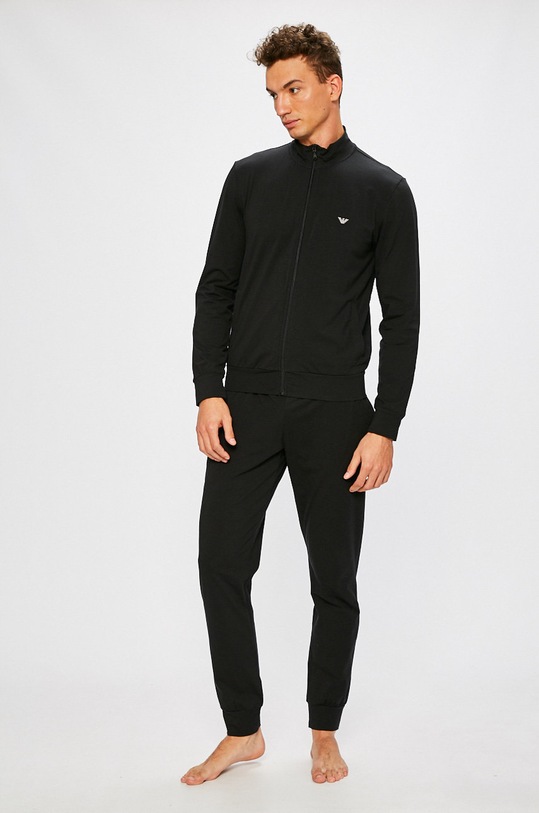 Emporio Armani - tepláková súprava lounge čierna 111795.CC570.00020