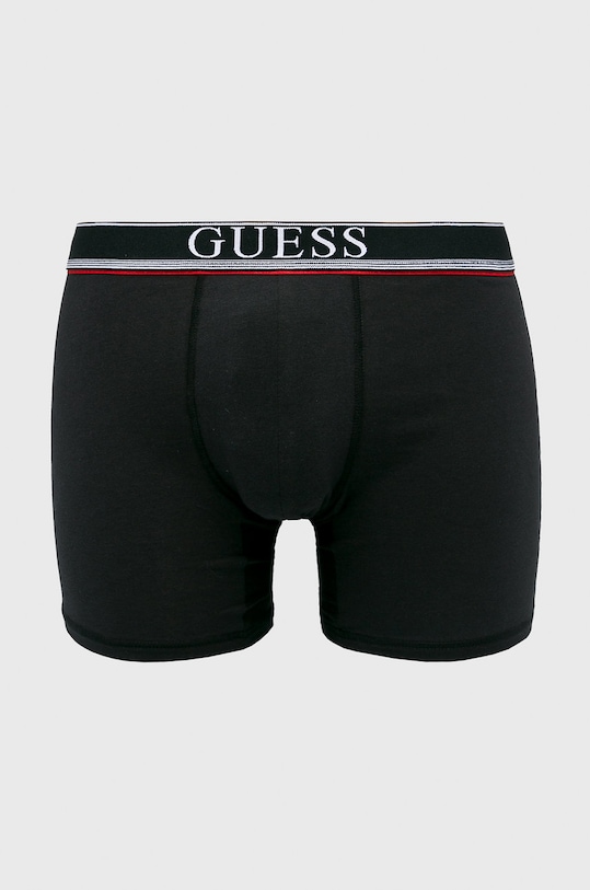 Guess Jeans - Boxerky priliehavé boxerky čierna U77G16.JR003