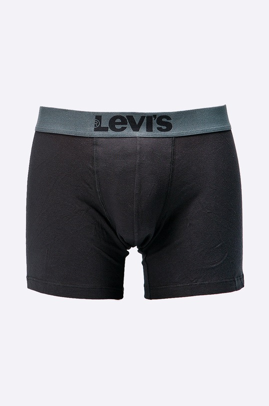 Levi's - Bokserki (2-Pack) bokserki dopasowane czarny 77316.0269