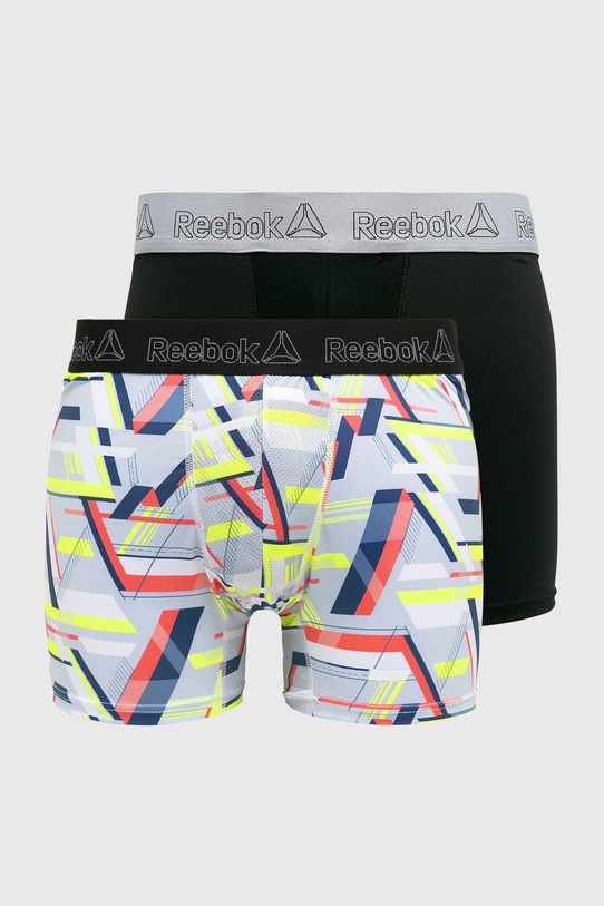 Reebok - Boxerky (2-pack) F8156 přiléhavé boxerky šedá F8156