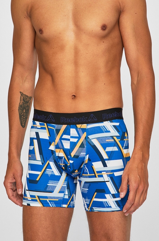 Reebok - Bokserki (2-pack) F8156 bokserki dopasowane czarny F8156