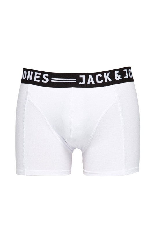 Jack & Jones - Bokserki Sense Trunks Noos bokserki dopasowane biały 12075392