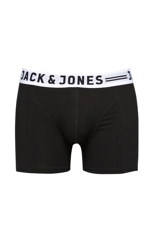 Jack & Jones - Bokserki Sense Trunks Noos bokserki dopasowane czarny 12075392