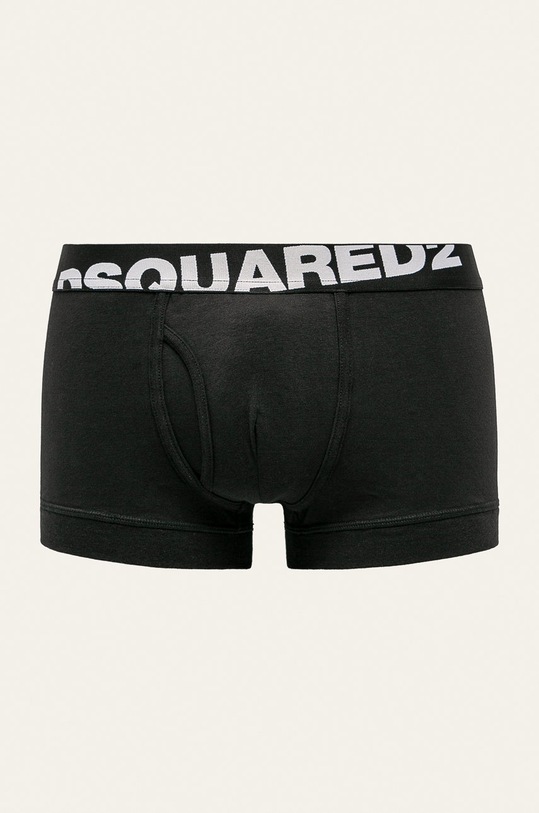 DSQUARED2 - Boxeralsó (2 db) elasztikus boxeralsó fekete DCXC90030