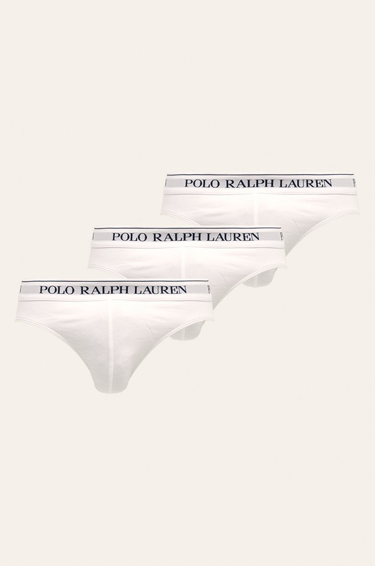 Spodní prádlo Polo Ralph Lauren (3-pack) slipy bílá 714513423001