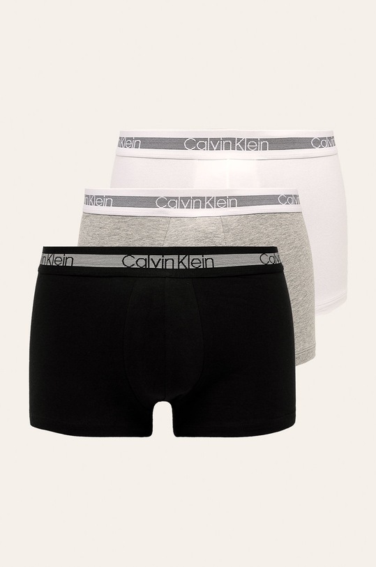 Calvin Klein Underwear - Boxerky (3 pak) priliehavé boxerky čierna 000NB1799A