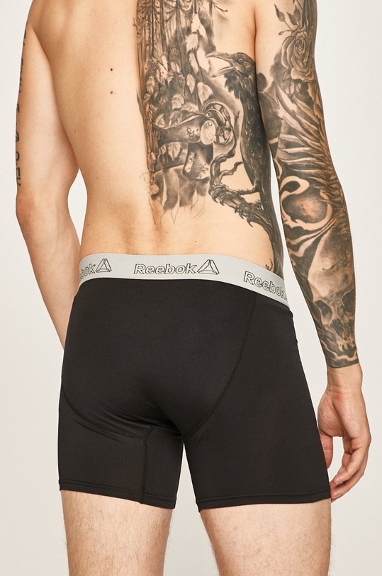 Reebok - Bokserki (2 pack) F8191 czarny F8191
