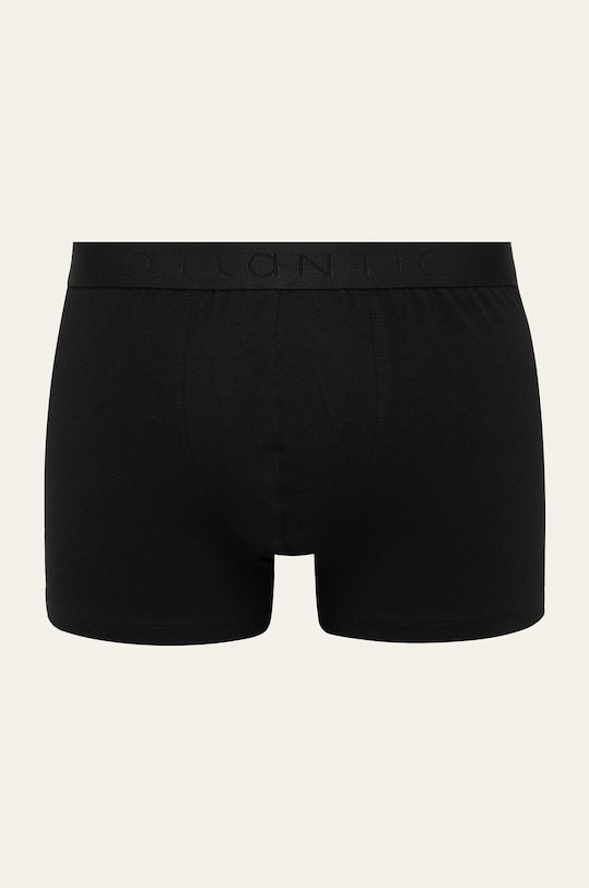 Atlantic - Boxerky přiléhavé boxerky černá BMH.018
